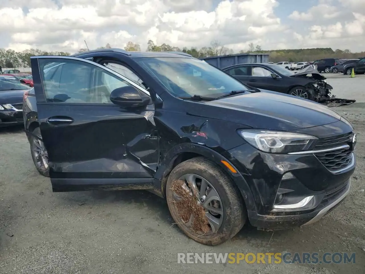 4 Фотография поврежденного автомобиля KL4MMFSL8PB041422 BUICK ENCORE 2023