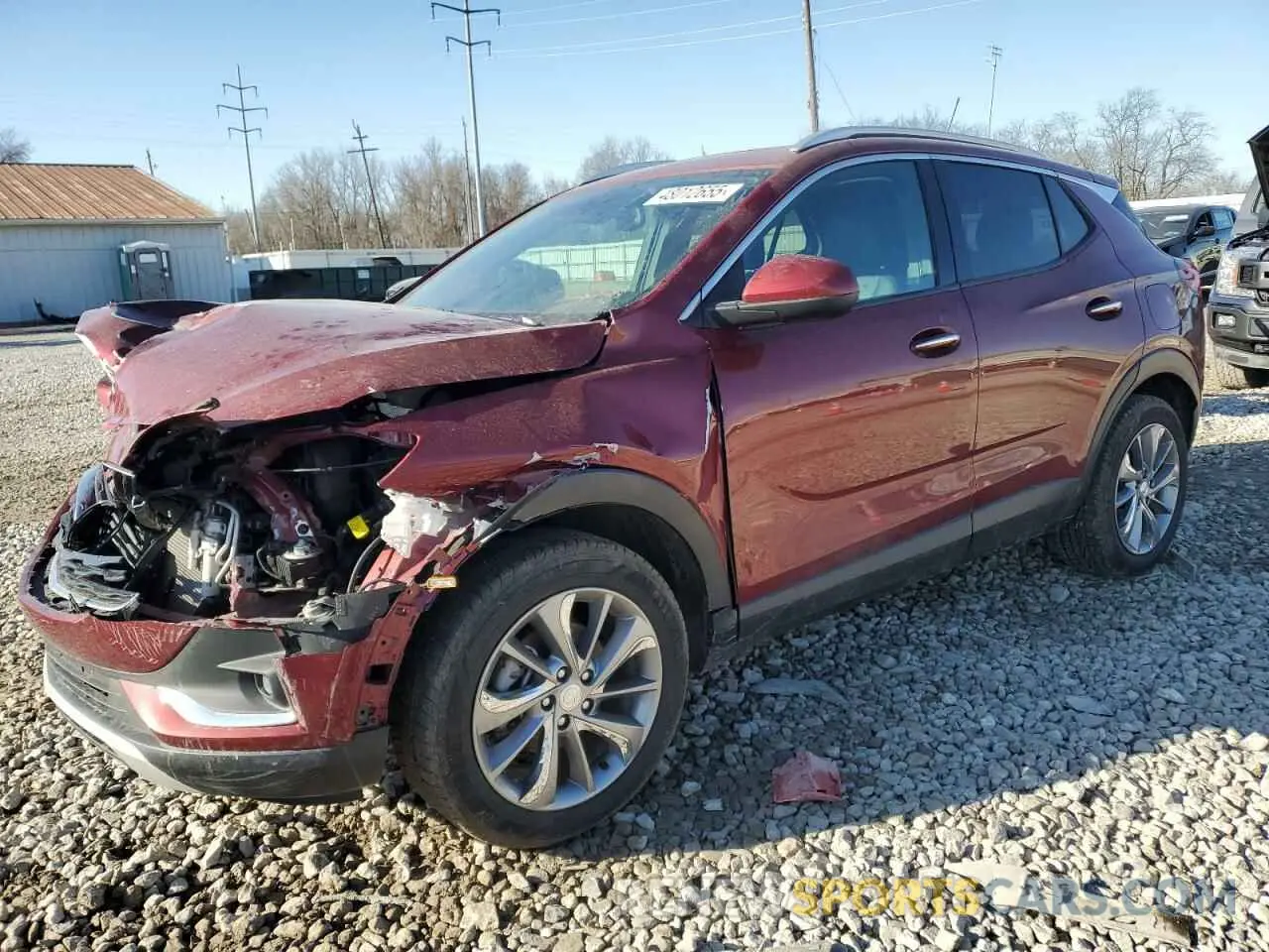 1 Фотография поврежденного автомобиля KL4MMFSL9PB063106 BUICK ENCORE 2023
