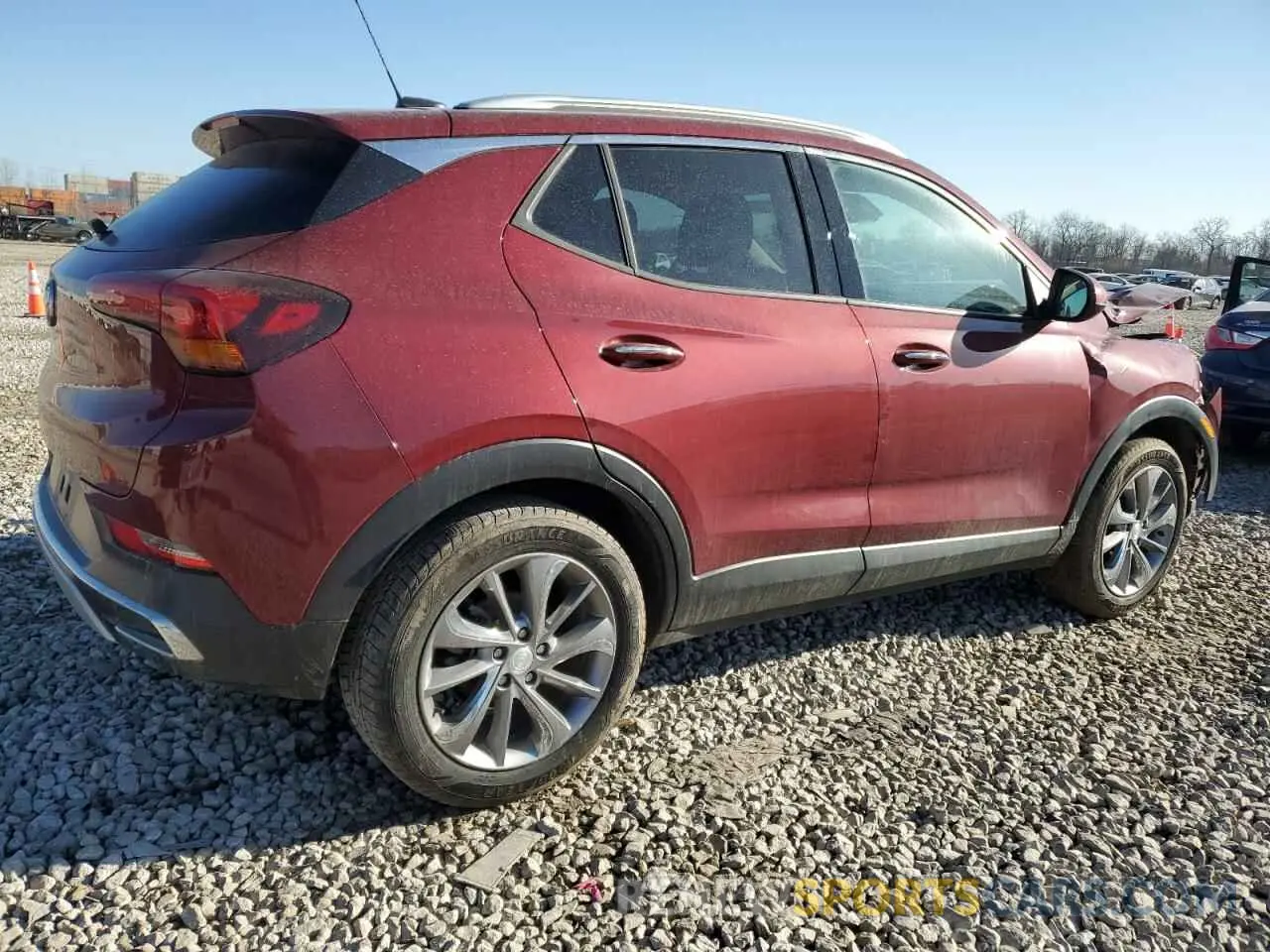 3 Фотография поврежденного автомобиля KL4MMFSL9PB063106 BUICK ENCORE 2023