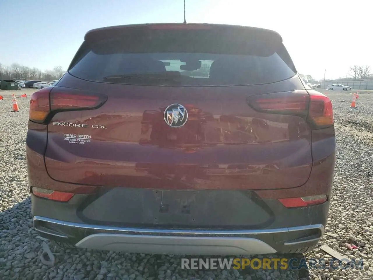 6 Фотография поврежденного автомобиля KL4MMFSL9PB063106 BUICK ENCORE 2023