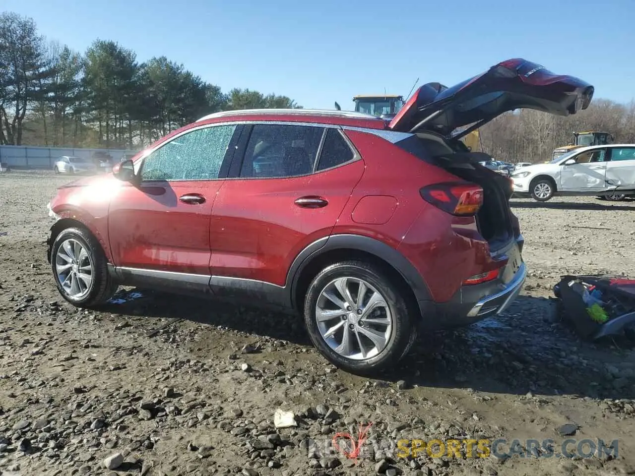 2 Фотография поврежденного автомобиля KL4MMFSL9PB112935 BUICK ENCORE 2023