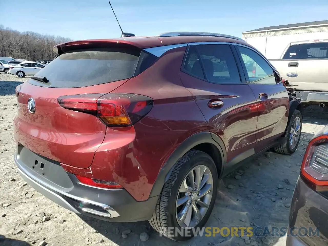 3 Фотография поврежденного автомобиля KL4MMFSL9PB112935 BUICK ENCORE 2023