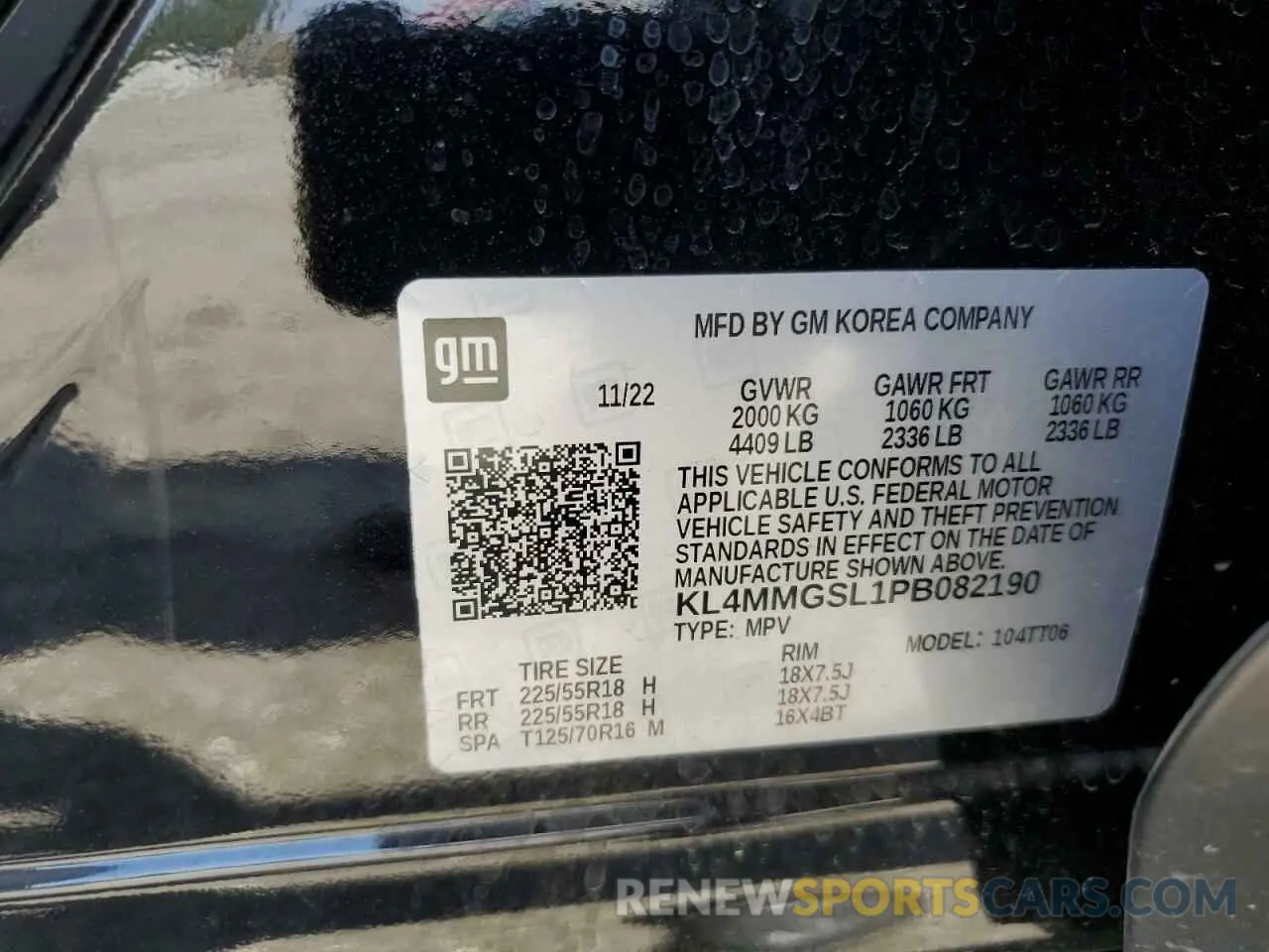 15 Photograph of a damaged car KL4MMGSL1PB082190 BUICK ENCORE 2023