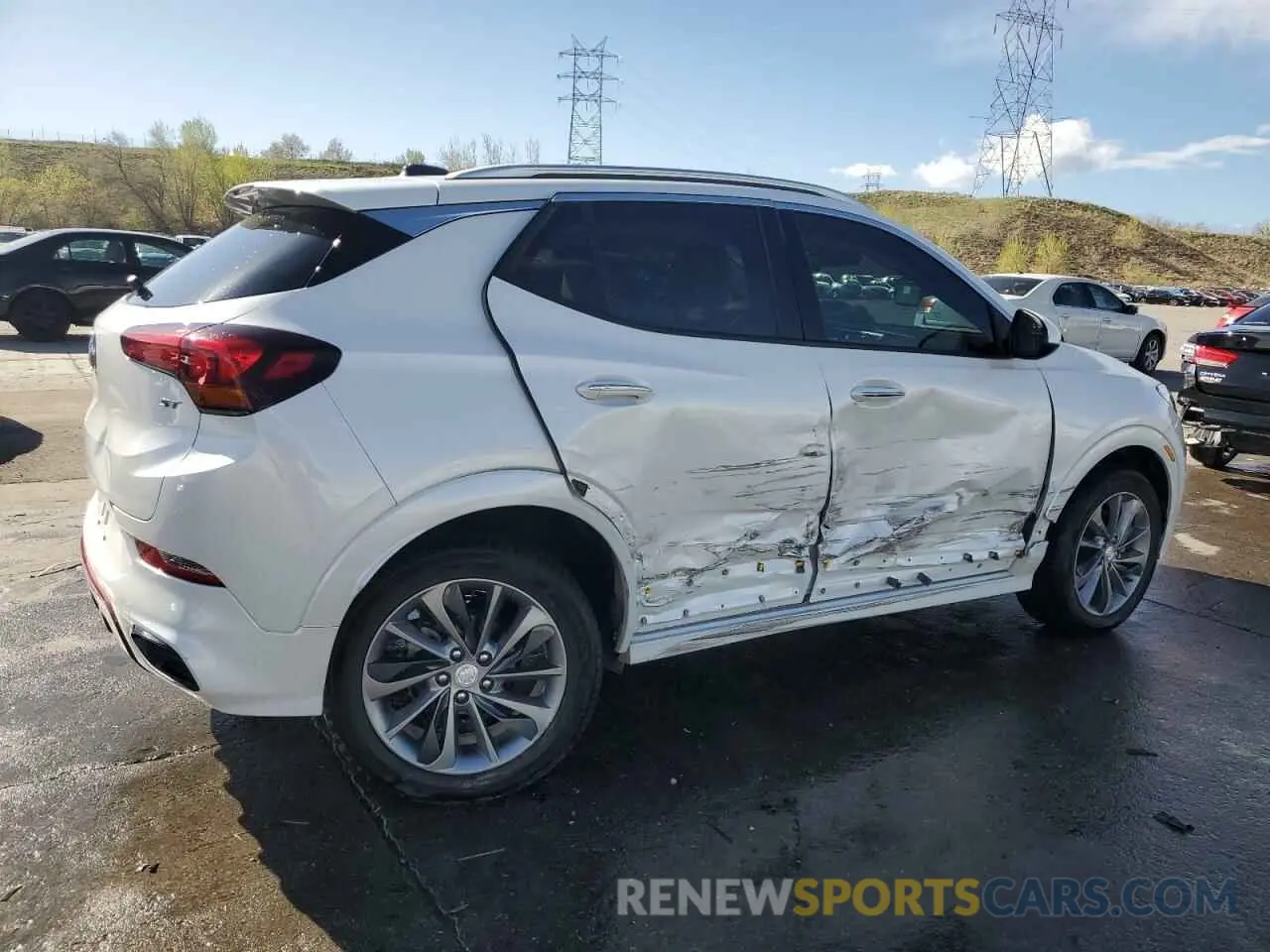 3 Photograph of a damaged car KL4MMGSL7PB086275 BUICK ENCORE 2023