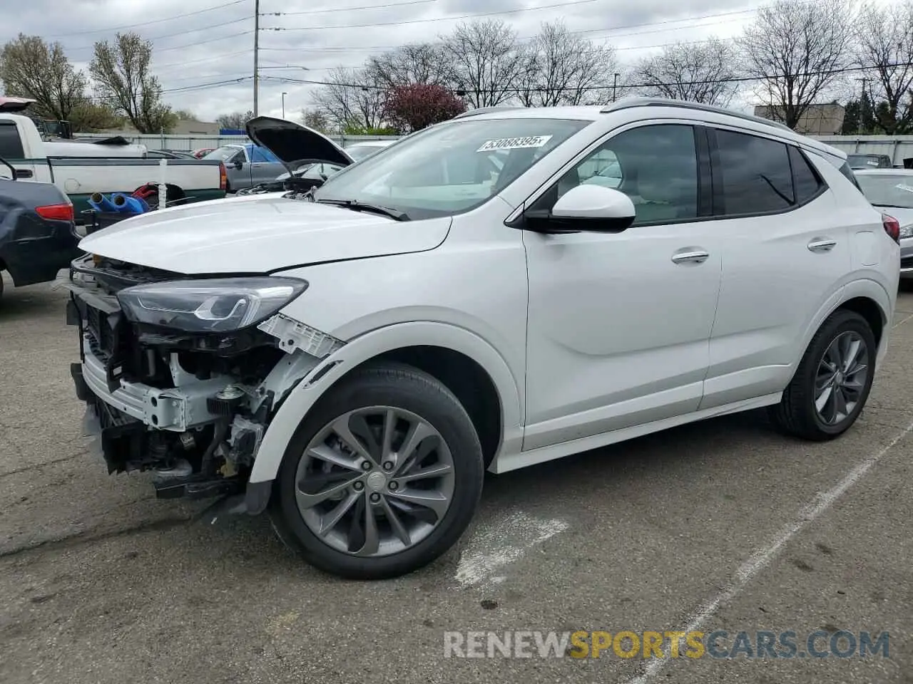 1 Photograph of a damaged car KL4MMGSL7PB126936 BUICK ENCORE 2023