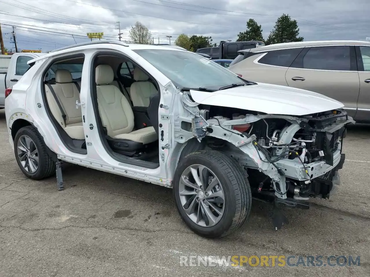 4 Photograph of a damaged car KL4MMGSL7PB126936 BUICK ENCORE 2023