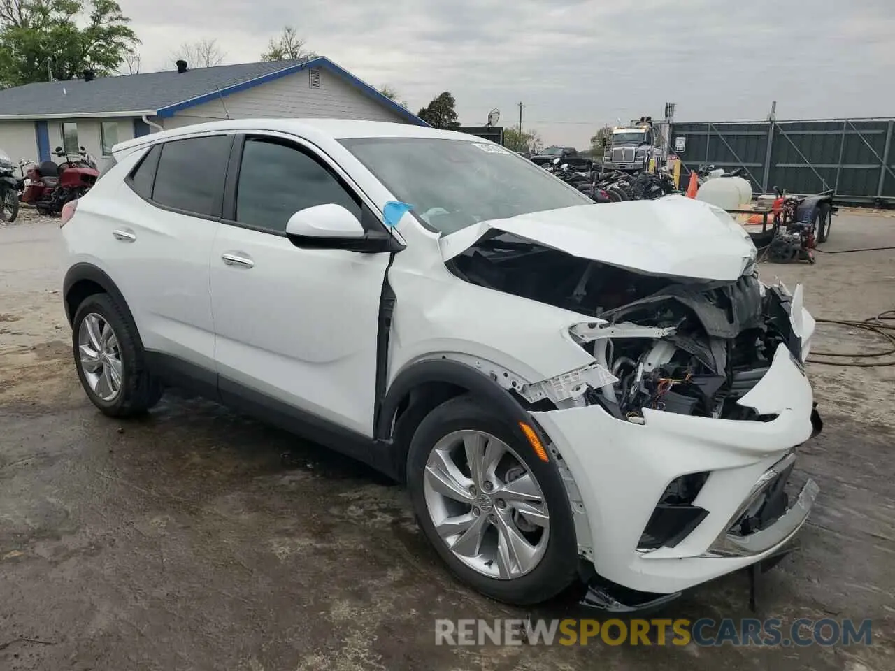 4 Photograph of a damaged car KL4AMBS20RB014835 BUICK ENCORE 2024
