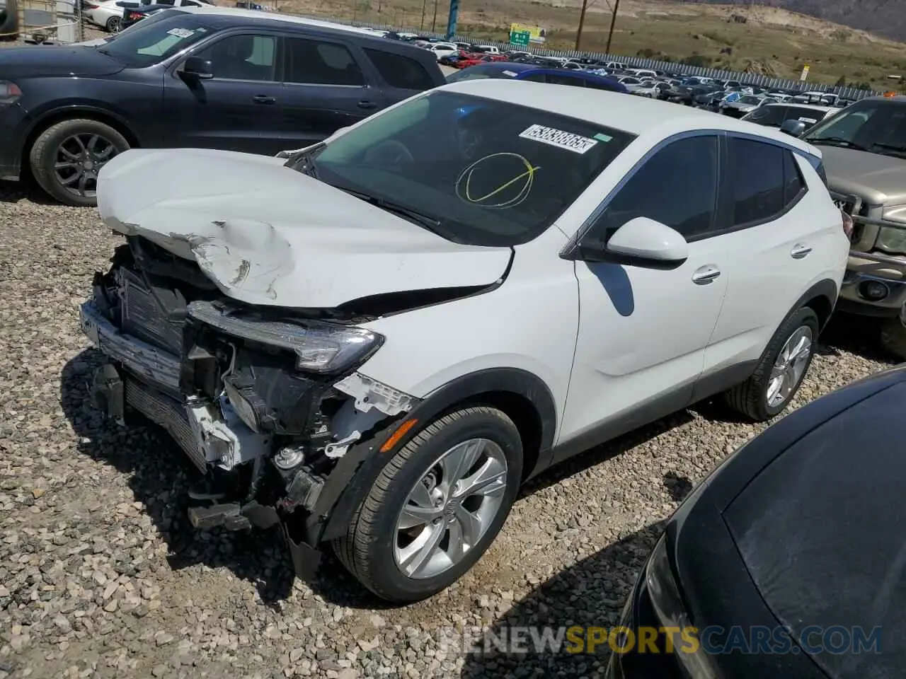 1 Фотография поврежденного автомобиля KL4AMBS20RB139110 BUICK ENCORE 2024
