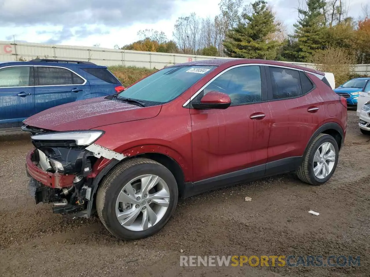 1 Фотография поврежденного автомобиля KL4AMBS22RB056956 BUICK ENCORE 2024