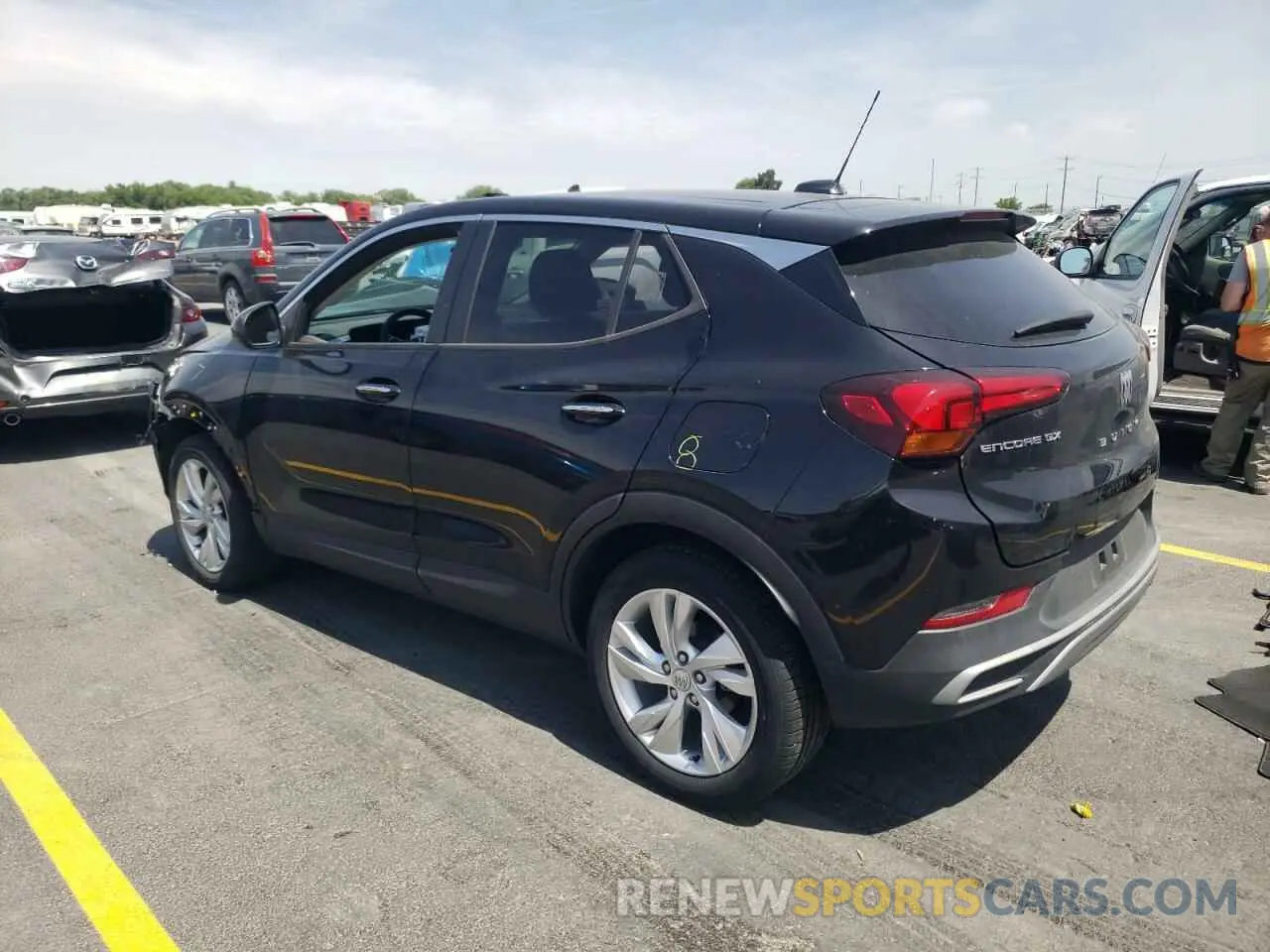 2 Photograph of a damaged car KL4AMBS22RB074857 BUICK ENCORE 2024