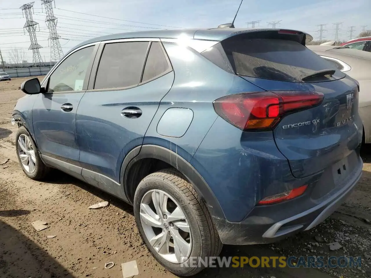 2 Фотография поврежденного автомобиля KL4AMBS25RB055610 BUICK ENCORE 2024