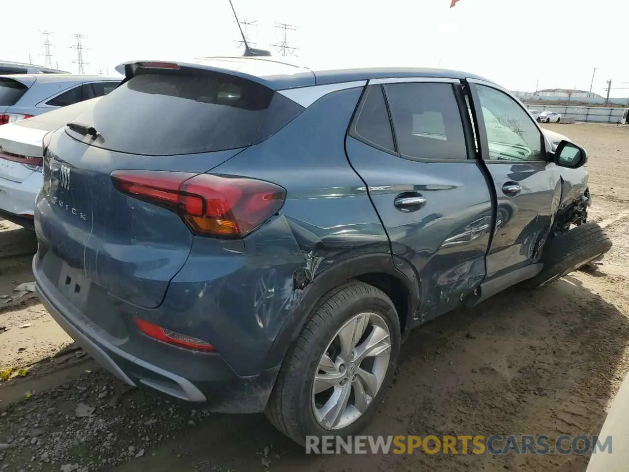 3 Фотография поврежденного автомобиля KL4AMBS25RB055610 BUICK ENCORE 2024