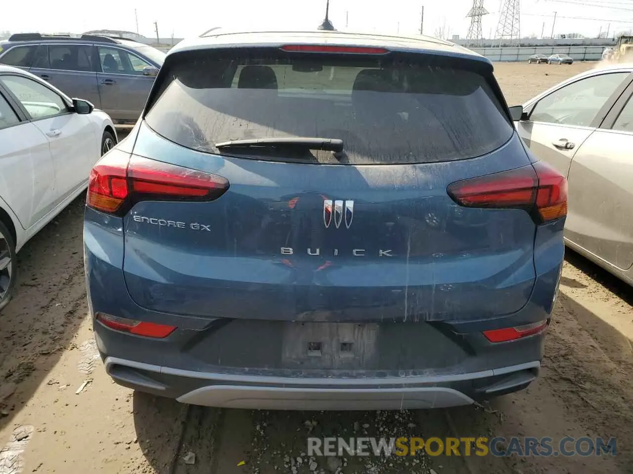 6 Фотография поврежденного автомобиля KL4AMBS25RB055610 BUICK ENCORE 2024