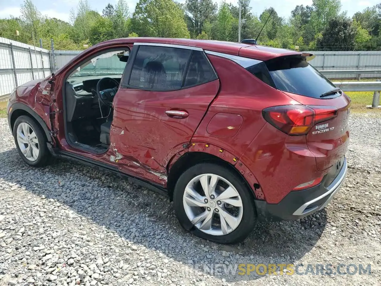 2 Photograph of a damaged car KL4AMBS26RB088650 BUICK ENCORE 2024