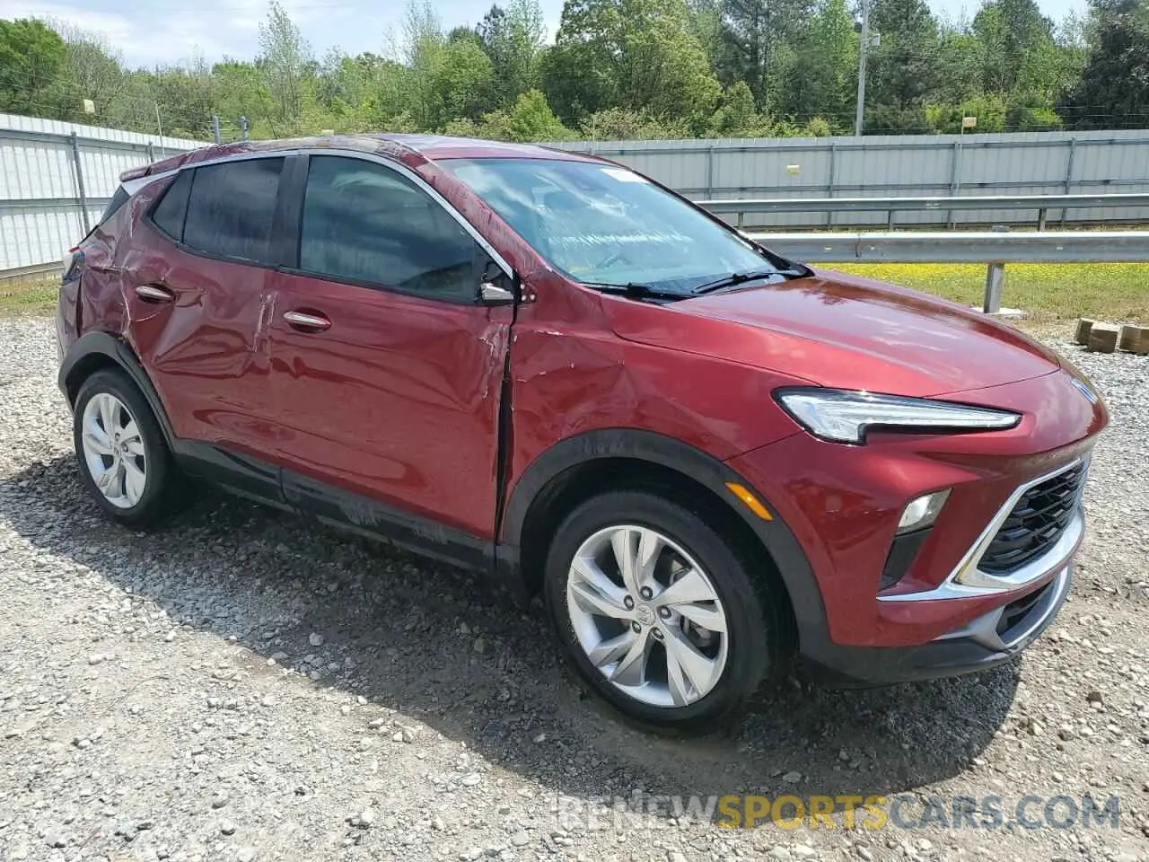 4 Photograph of a damaged car KL4AMBS26RB088650 BUICK ENCORE 2024