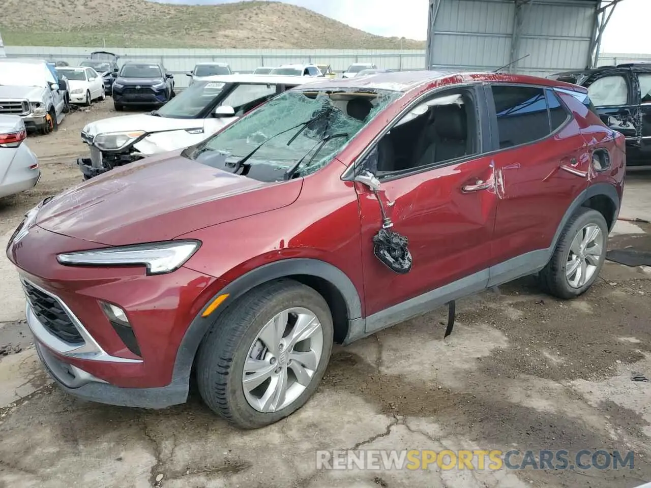 1 Фотография поврежденного автомобиля KL4AMBS28RB068786 BUICK ENCORE 2024
