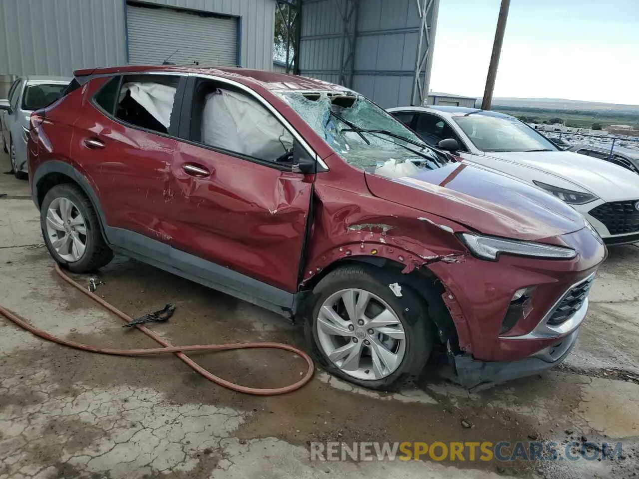 4 Фотография поврежденного автомобиля KL4AMBS28RB068786 BUICK ENCORE 2024