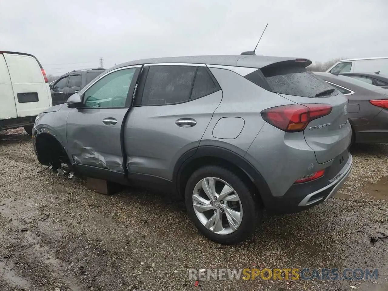 2 Фотография поврежденного автомобиля KL4AMBS29RB156021 BUICK ENCORE 2024