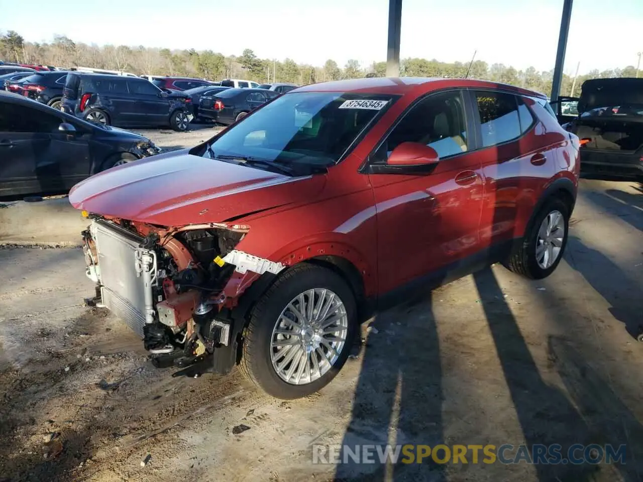 1 Photograph of a damaged car KL4AMBSL1RB182170 BUICK ENCORE 2024