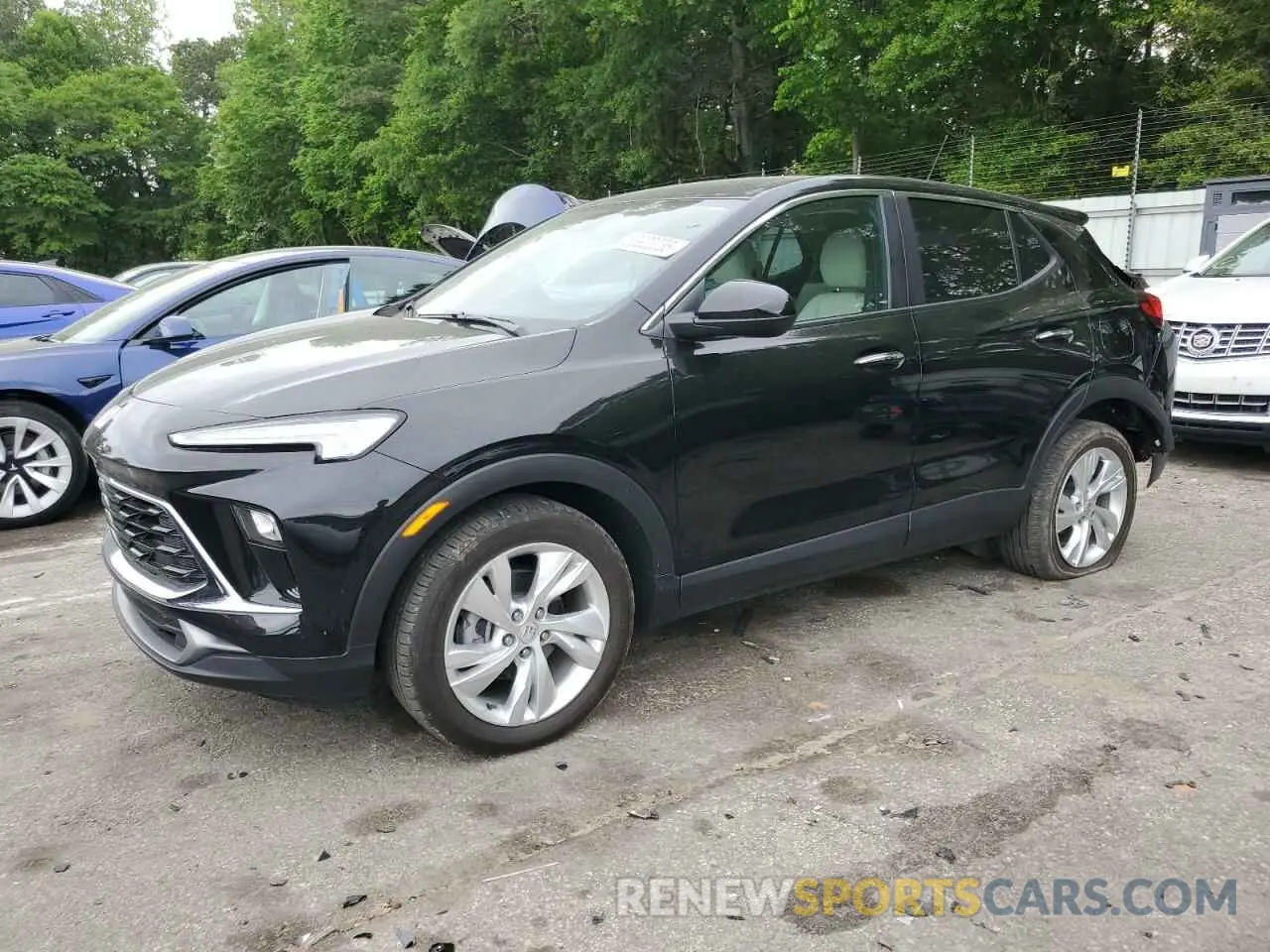 1 Фотография поврежденного автомобиля KL4AMBSL6RB013374 BUICK ENCORE 2024