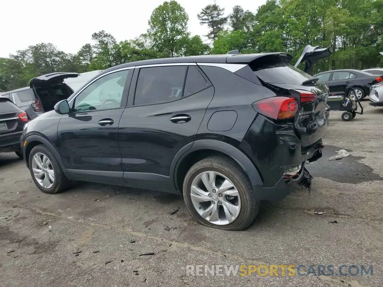 2 Фотография поврежденного автомобиля KL4AMBSL6RB013374 BUICK ENCORE 2024