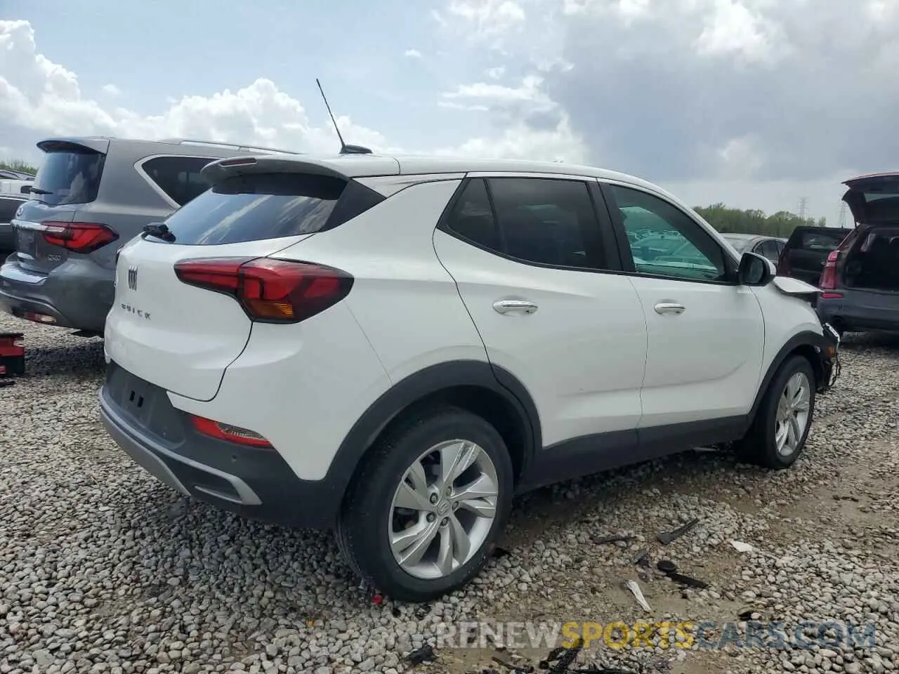 3 Фотография поврежденного автомобиля KL4AMBSLXRB086957 BUICK ENCORE 2024