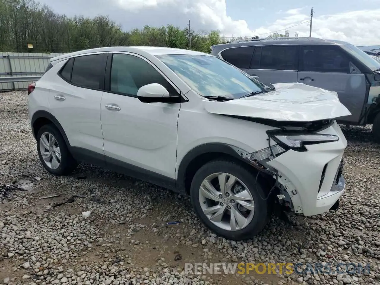4 Фотография поврежденного автомобиля KL4AMBSLXRB086957 BUICK ENCORE 2024