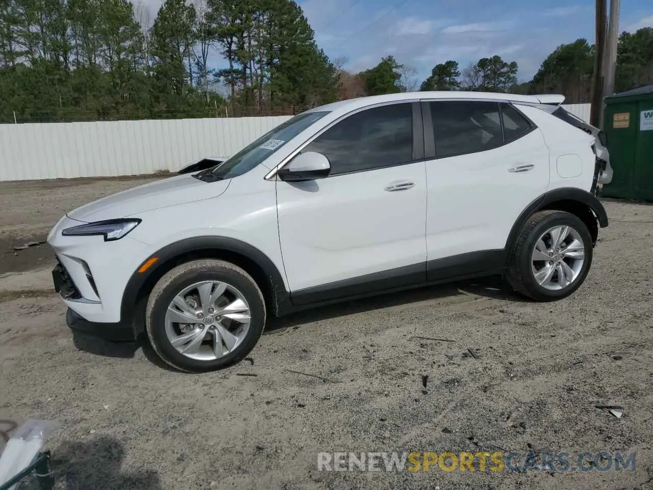 1 Фотография поврежденного автомобиля KL4AMCSL2RB001860 BUICK ENCORE 2024