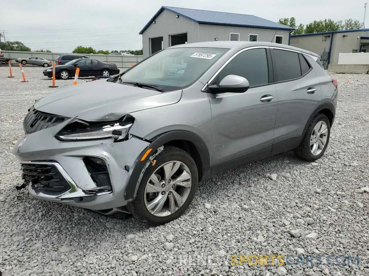 1 Photograph of a damaged car KL4AMCSL5RB005790 BUICK ENCORE 2024