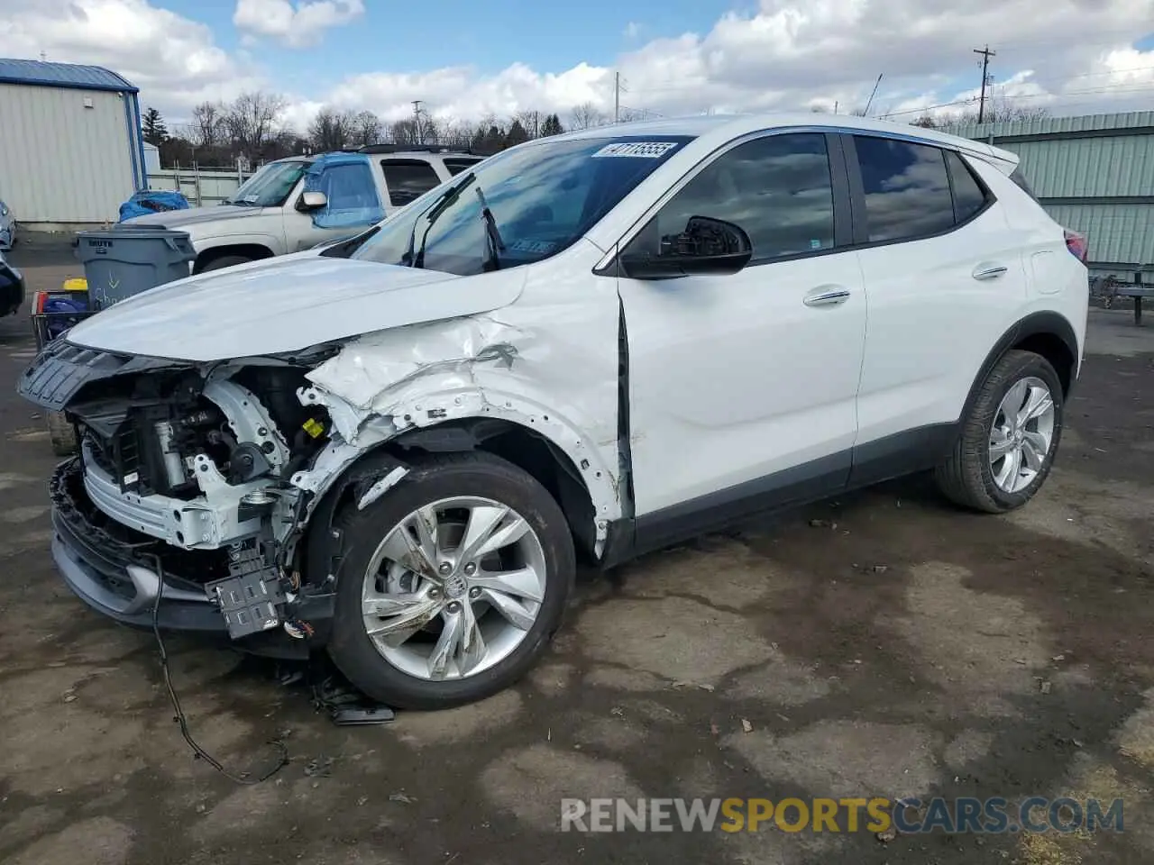 1 Photograph of a damaged car KL4AMCSL6RB134878 BUICK ENCORE 2024