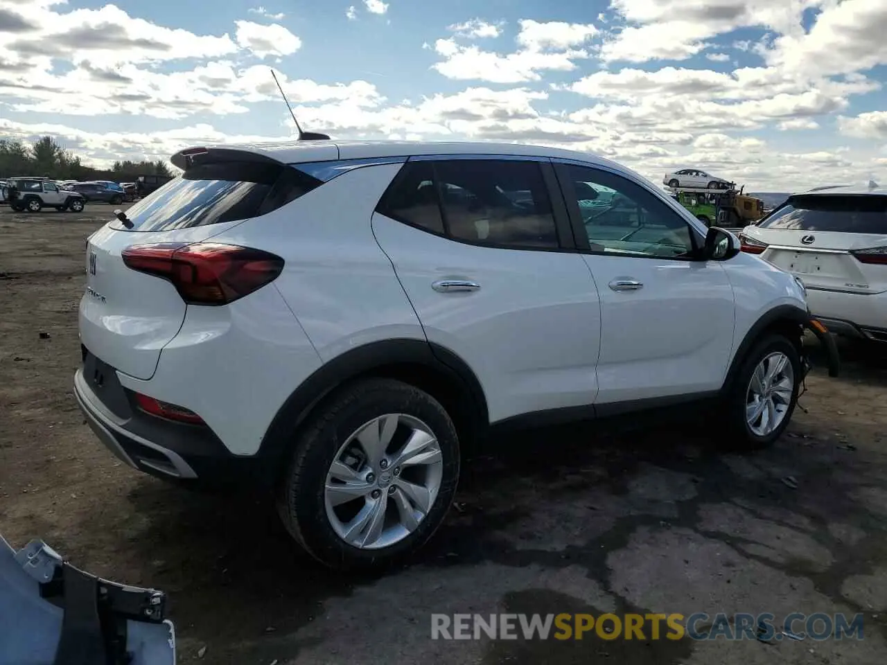 3 Photograph of a damaged car KL4AMCSL6RB134878 BUICK ENCORE 2024