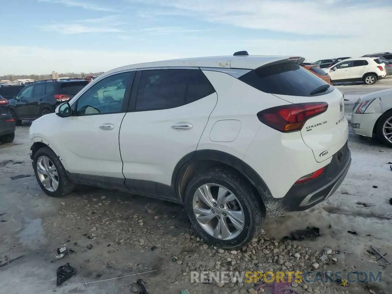 2 Фотография поврежденного автомобиля KL4AMCSLXRB008491 BUICK ENCORE 2024
