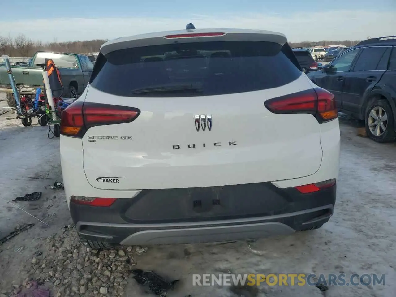 6 Фотография поврежденного автомобиля KL4AMCSLXRB008491 BUICK ENCORE 2024