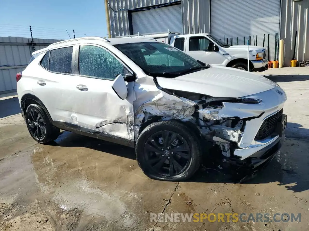 4 Photograph of a damaged car KL4AMDSL3RB086553 BUICK ENCORE 2024