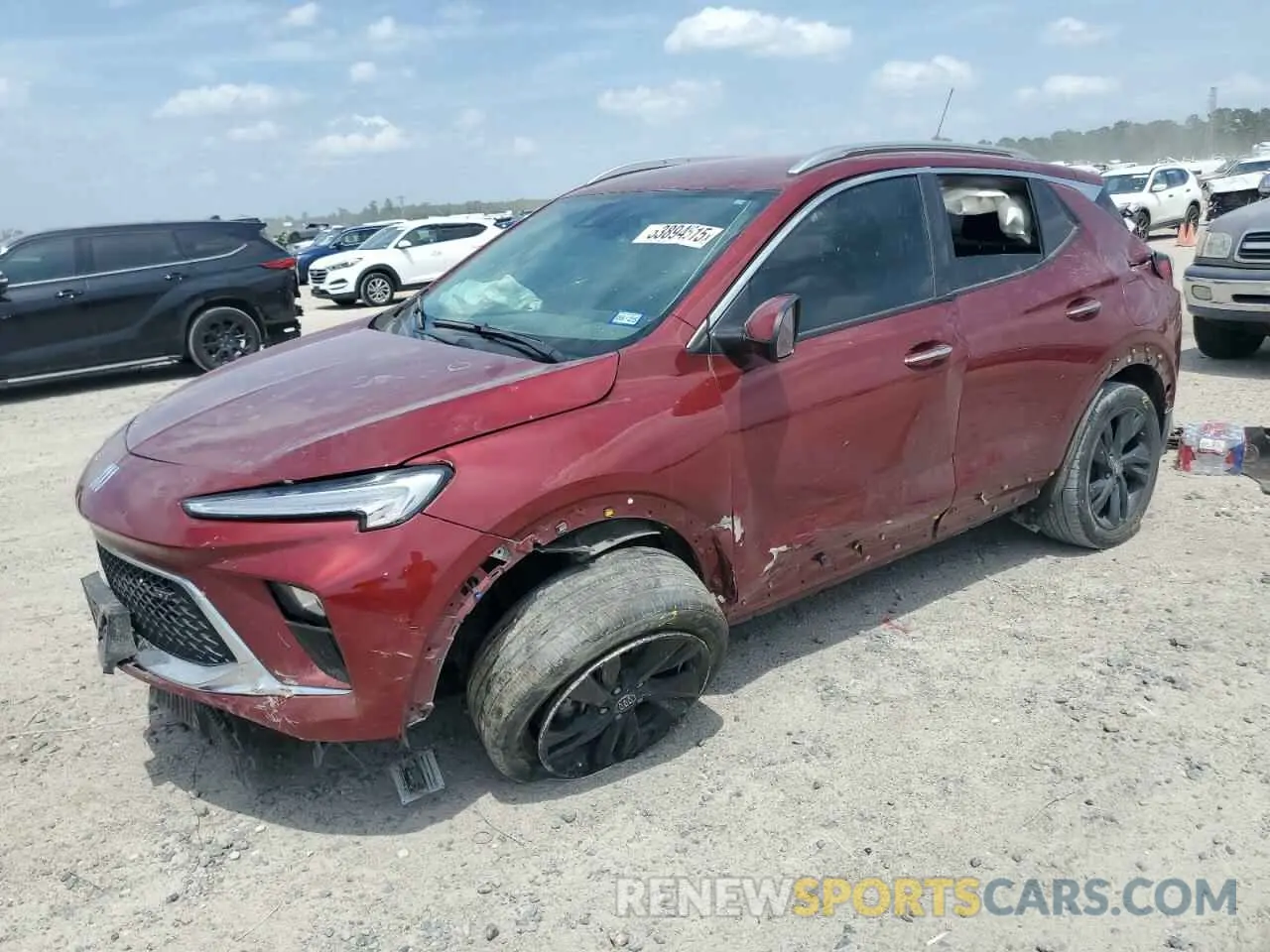 1 Photograph of a damaged car KL4AMDSL5RB002491 BUICK ENCORE 2024