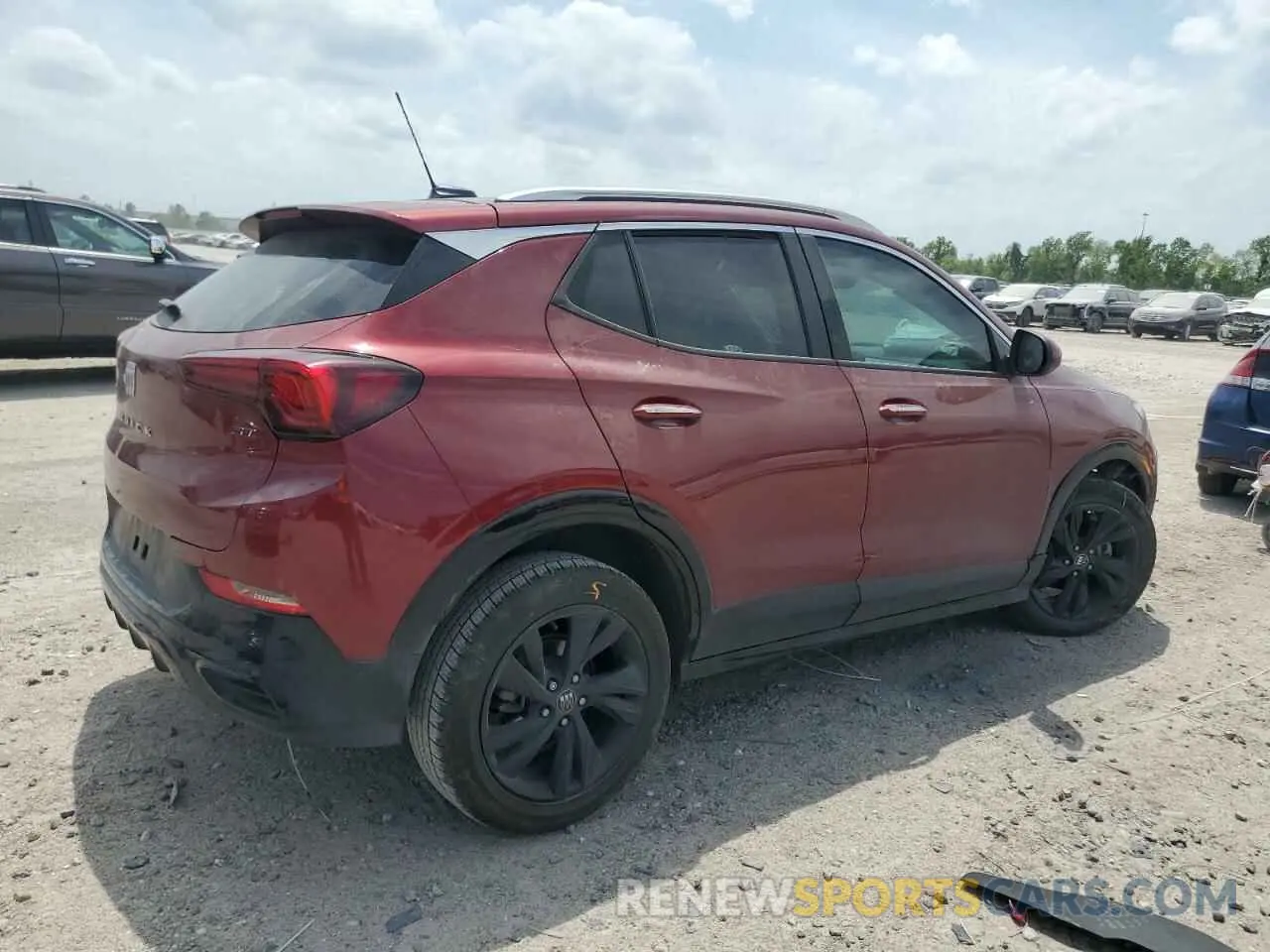 3 Photograph of a damaged car KL4AMDSL5RB002491 BUICK ENCORE 2024