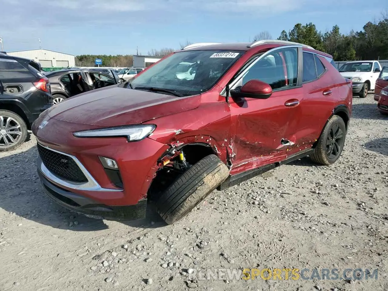 1 Фотография поврежденного автомобиля KL4AMDSL6RB115219 BUICK ENCORE 2024