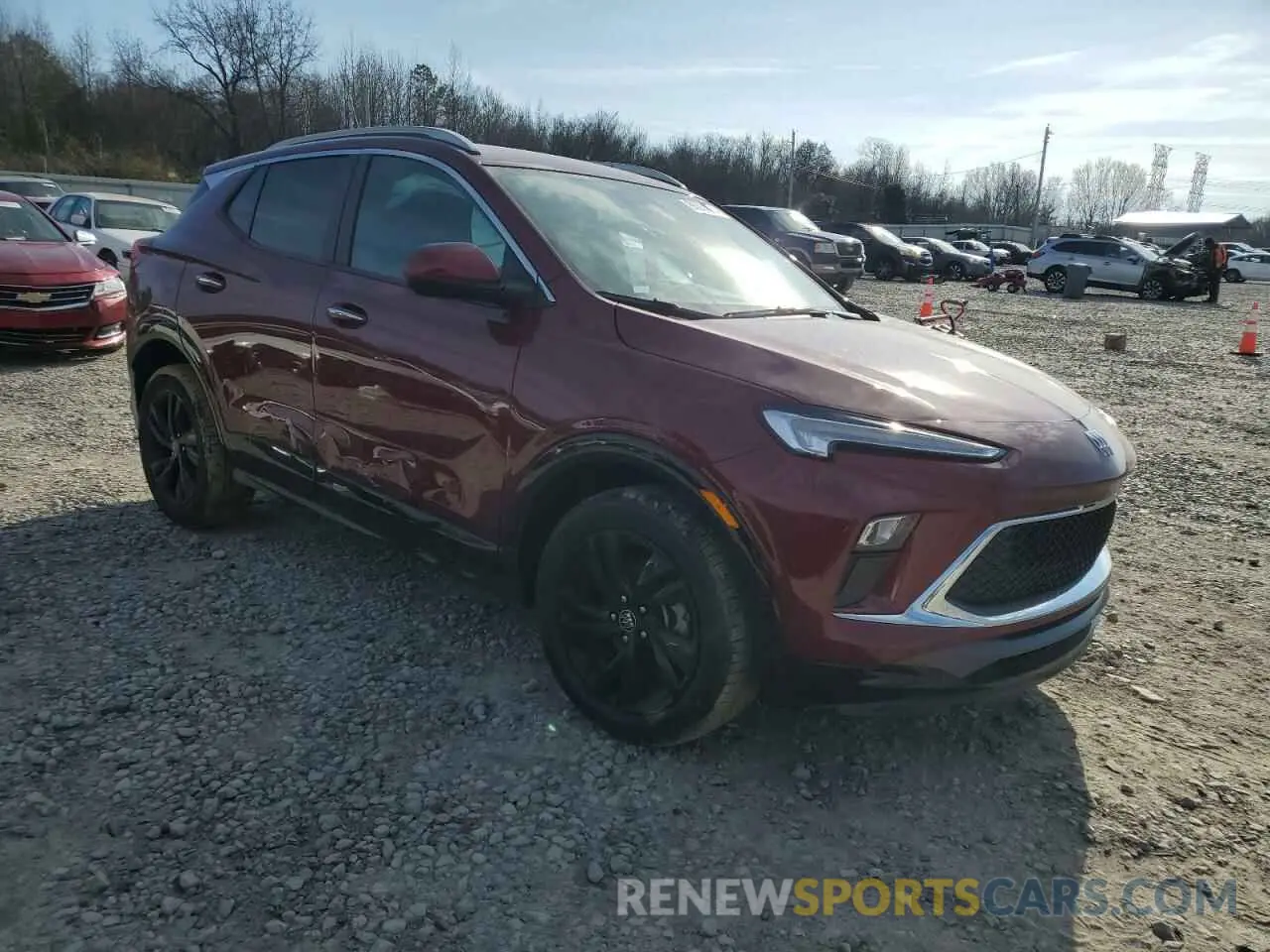 4 Фотография поврежденного автомобиля KL4AMDSL6RB115219 BUICK ENCORE 2024