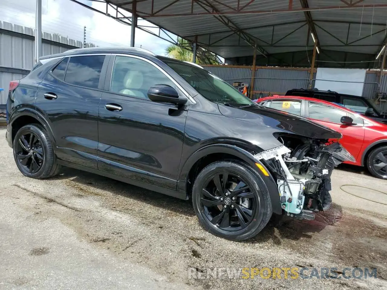 4 Photograph of a damaged car KL4AMDSL9RB198838 BUICK ENCORE 2024