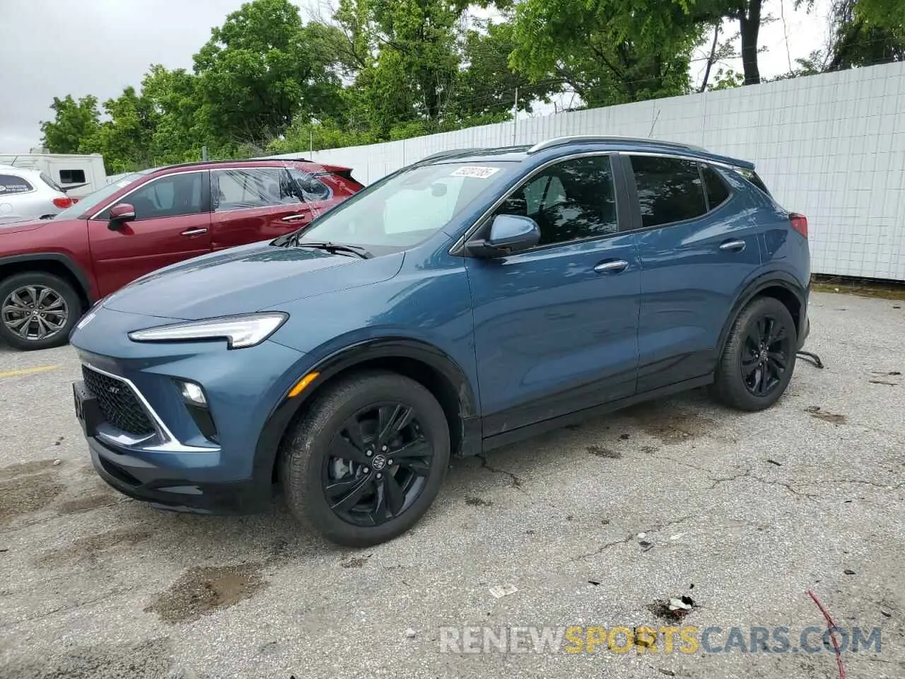 1 Фотография поврежденного автомобиля KL4AMDSLXRB004172 BUICK ENCORE 2024