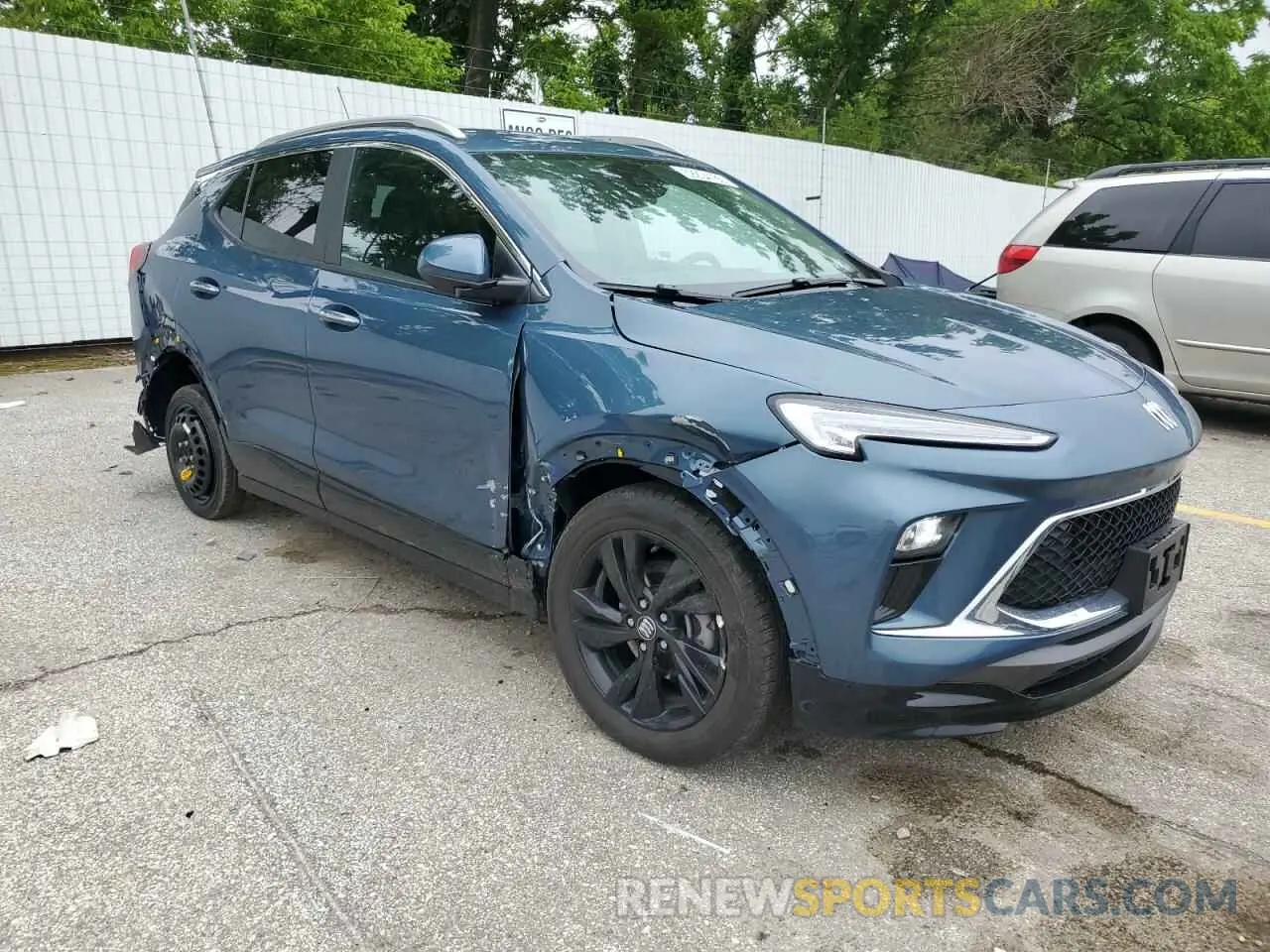 4 Фотография поврежденного автомобиля KL4AMDSLXRB004172 BUICK ENCORE 2024