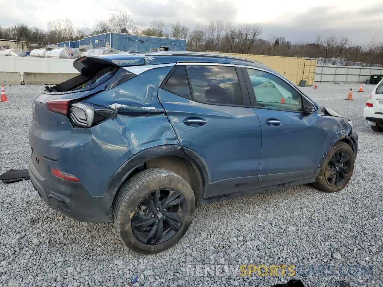 3 Фотография поврежденного автомобиля KL4AMDSLXRB125476 BUICK ENCORE 2024