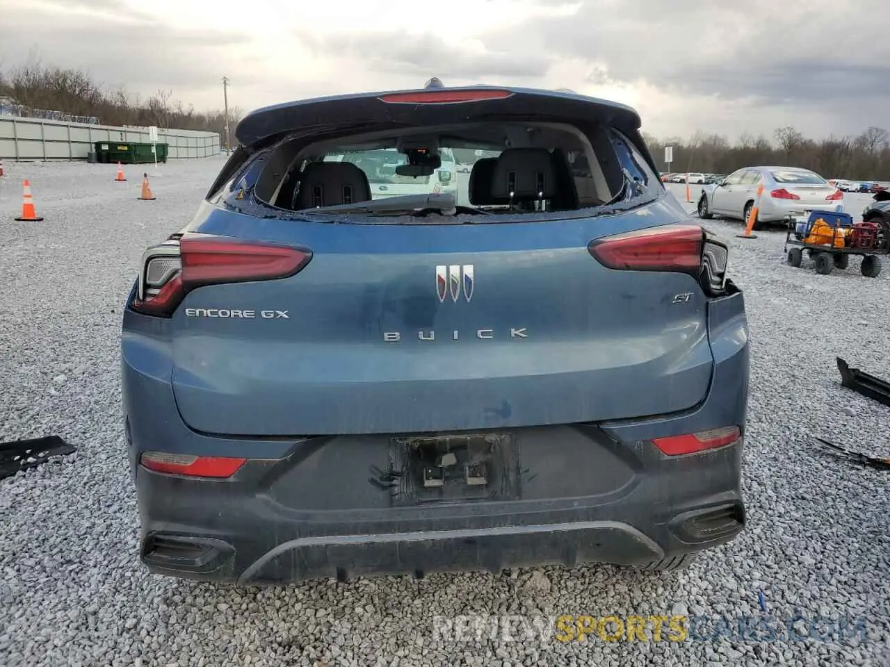 6 Фотография поврежденного автомобиля KL4AMDSLXRB125476 BUICK ENCORE 2024