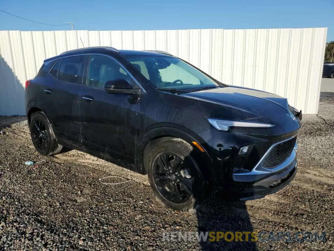 4 Фотография поврежденного автомобиля KL4AMDSLXRB170918 BUICK ENCORE 2024