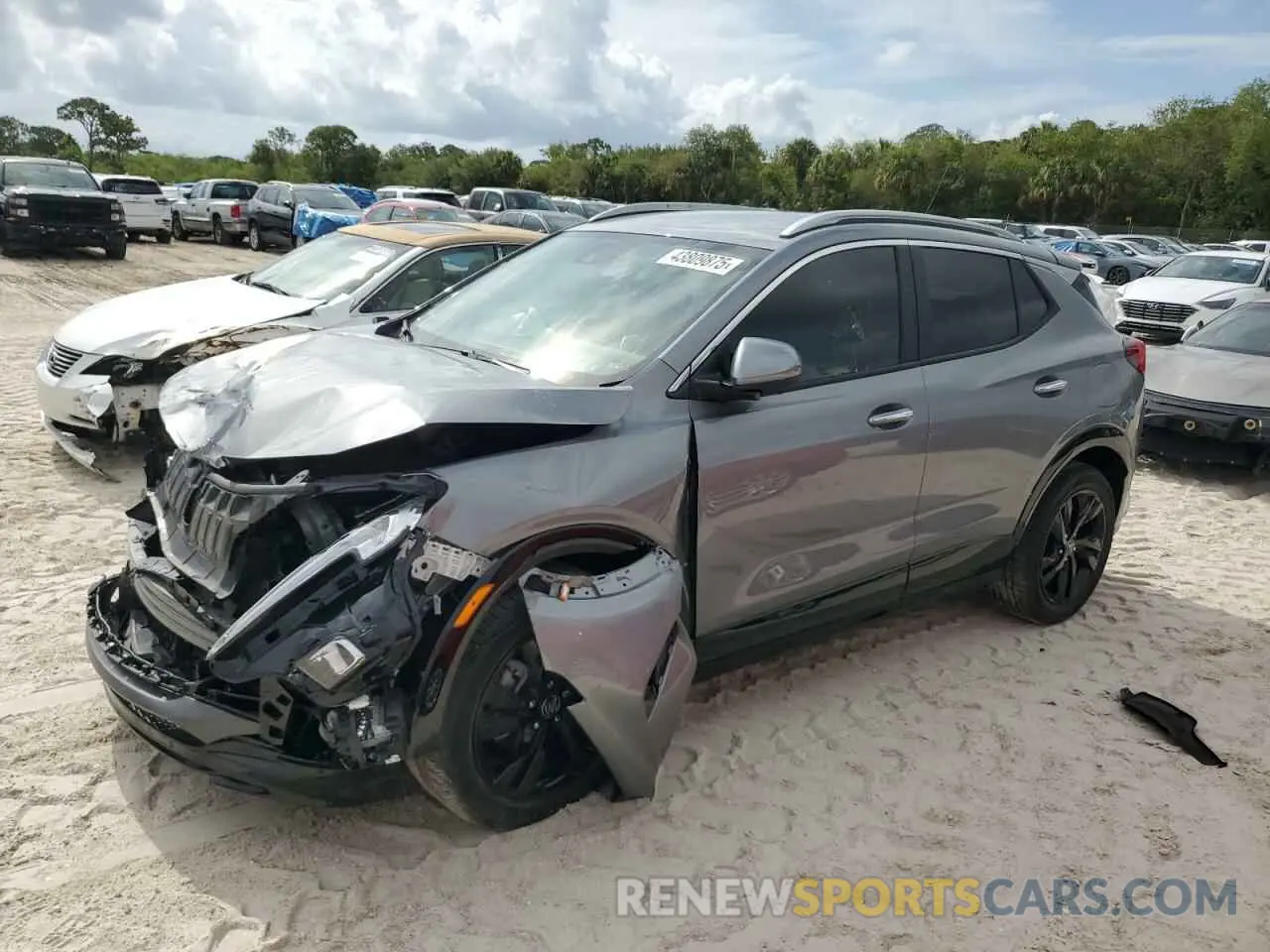 1 Photograph of a damaged car KL4AMDSLXRB205053 BUICK ENCORE 2024