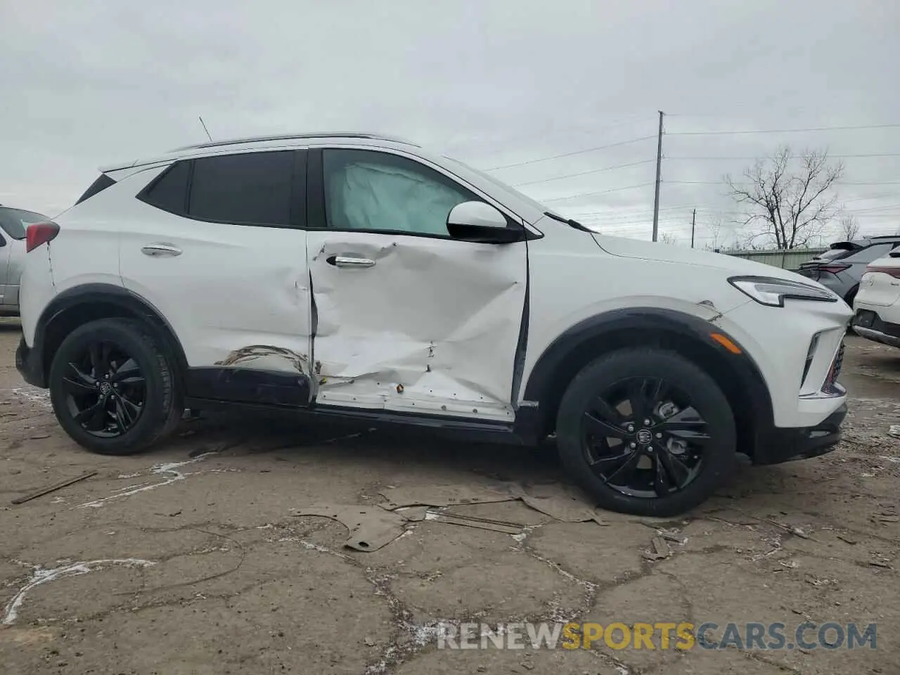 4 Фотография поврежденного автомобиля KL4AMESL0RB062863 BUICK ENCORE 2024