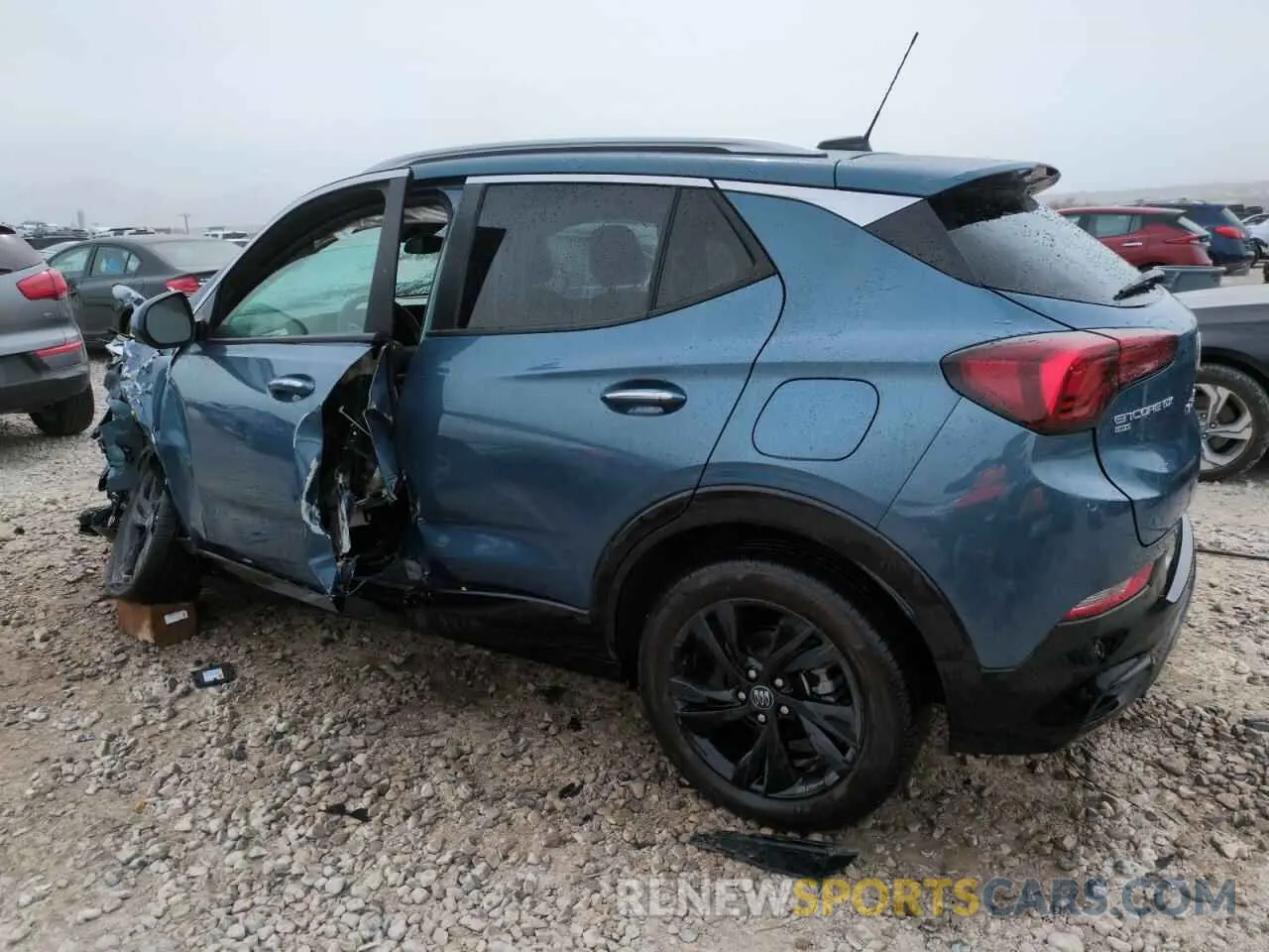 2 Фотография поврежденного автомобиля KL4AMESL2RB209099 BUICK ENCORE 2024