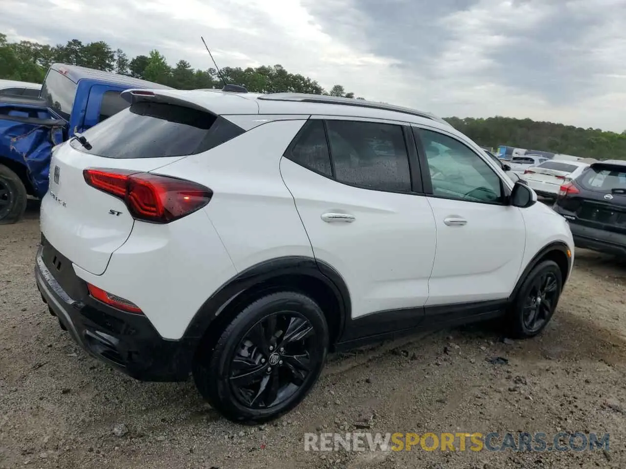 3 Фотография поврежденного автомобиля KL4AMESL2RB210446 BUICK ENCORE 2024
