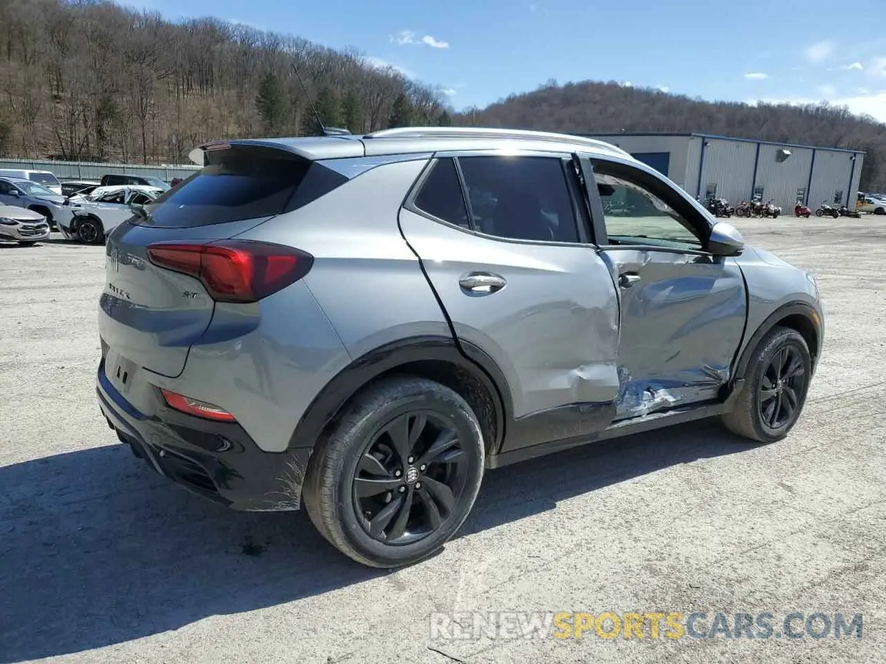 3 Фотография поврежденного автомобиля KL4AMESL3RB039528 BUICK ENCORE 2024