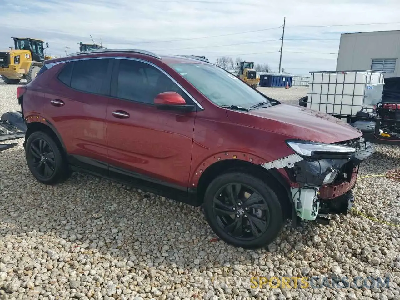 4 Photograph of a damaged car KL4AMESL5RB011925 BUICK ENCORE 2024